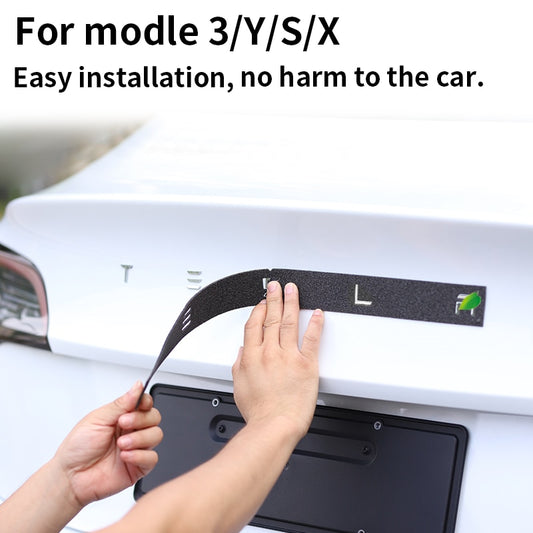 Tesla Model Y S X 3 Rear Trunk Letters Sticker Special Accessories for Car Decoration Color Modification Trim